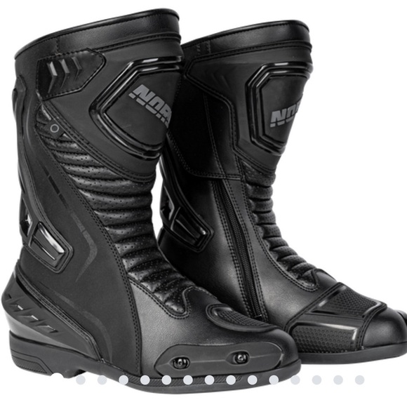 NORU Hakone Black Moyorcycle Riding Boots Men\'s Size 11 main image 6